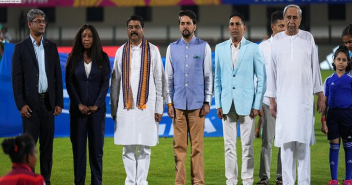 Anurag Thakur attends opening ceremony of FIFA U-17 Women's Football World Cup in Bhubaneswar